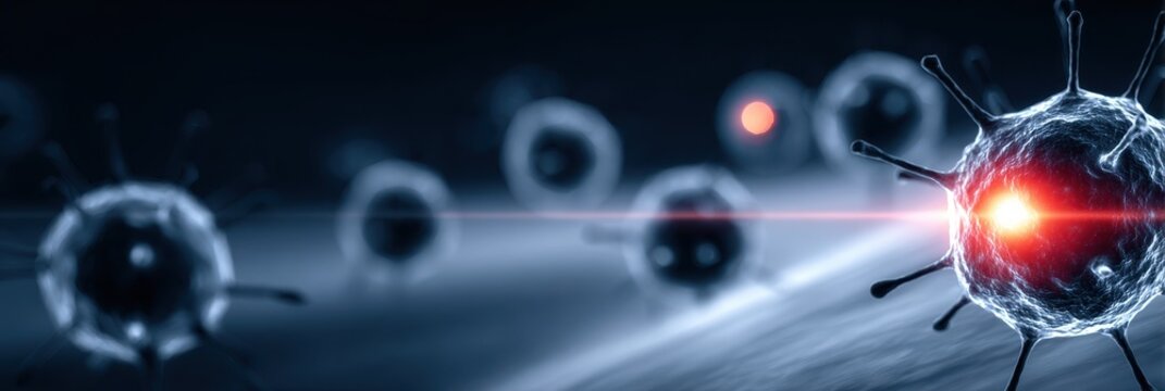 A surreal galaxy landscape where cosmic evolution is studied through physics infused tissue structures, guided by a satellite scanning for the perfect organ repair solution