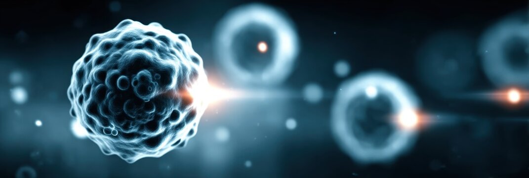 Cosmic surgeons crafting organ nebulae in a distant galaxy, studying tissue evolution through advanced physics while a satellite logs the process to find a solution