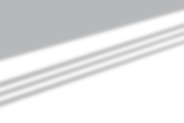 Minimalist shadow overlay on white background for creative design projects and modern aesthetics