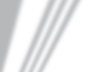 Abstract shadow play on white backdrop for modern minimalist design and creative concepts