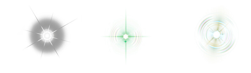 Abstract geometric radial light effect digital art overlay PNG transparent 