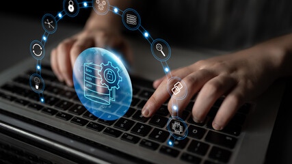 Global data security and database management solution. Empowering businesses with secure data protection and information management strategy. Motif