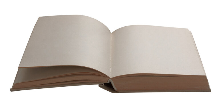 Blank Open Book for Creative Projects