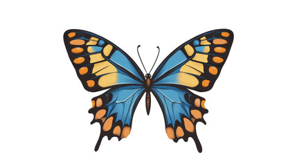 Naklejka premium Illustration of butterfly