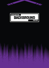 Abstract & Grunge Sports Jersey Design Vector &ndash; Seamless Pattern & Mock-up Front View