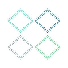 Wedding Stylish Romance Ornamental Tags Collection
