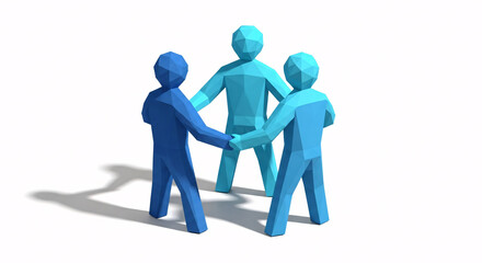 Teamwork and Connection Figures