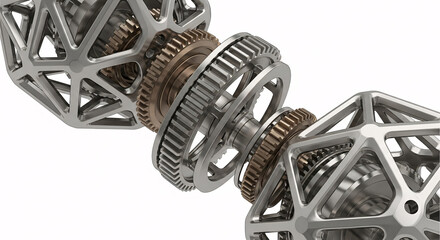 Interlocking Mechanism Gears