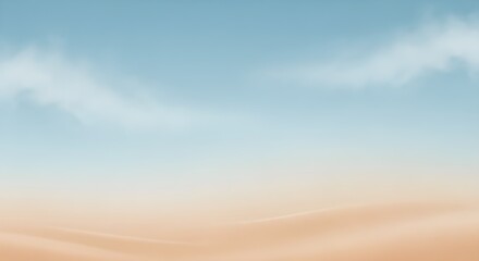 A serene abstract composition with a gentle color gradient.