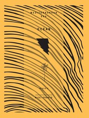 Chic Modern Aesthetic Vector T-shirt Design