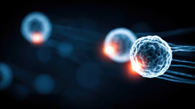 A distant galaxy with tissue filaments and organ spheres, evolution studied through physics, satellite transmitting the cosmic solution