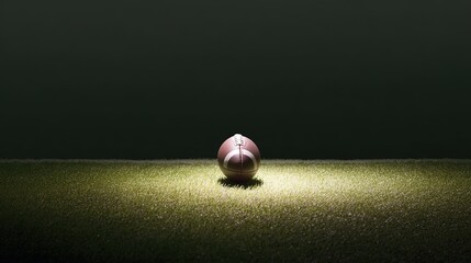 touchdown. American football centered on green field with professional lighting and soft shadows. event key visuals, club posters, designed for sports event promotions and stadium branding.