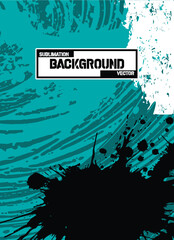 Abstract & Grunge Sports Jersey Design Vector &ndash; Seamless Pattern & Mock-up Front View