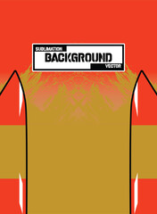 Abstract & Grunge Sports Jersey Design Vector &ndash; Seamless Pattern & Mock-up Front View