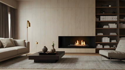 Fototapeta premium modern living room