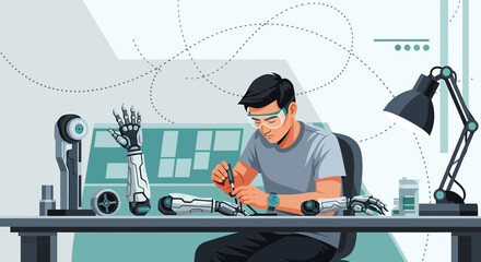 Engineering the future: a robotic arm development process at the cutting edge of technology