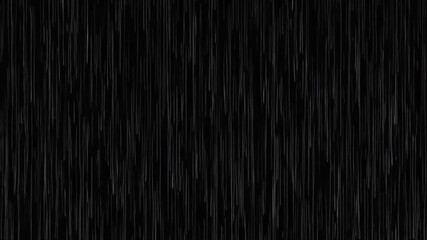 Eerie rain animation creating a somber mood, perfect for cinematic storytelling or dramatic background visuals and weather effects