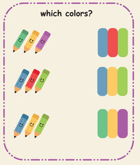 Match Color and Match Shadow – Preschool Recognition Skills for Early Learning