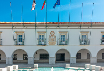 Mairie de Tavira en Algarve dans le sud du Portugal.