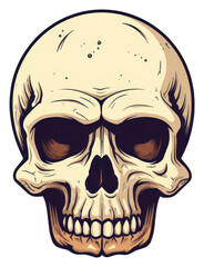 Fototapeta premium PNG Anthropology portrait cartoon spooky.