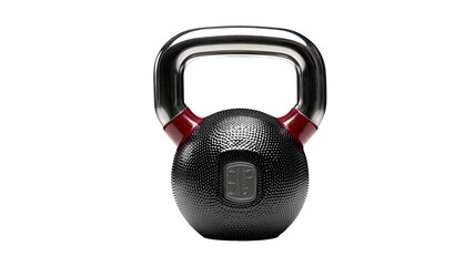 Modern adjustable kettlebell weight training equipment for strength exercise and home workout fitness routines displayed clearly on white background