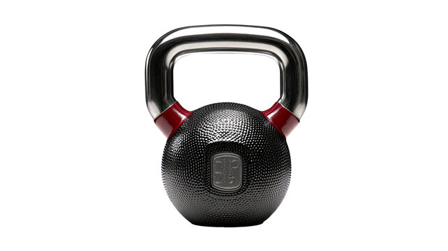 Modern adjustable kettlebell weight training equipment for strength exercise and home workout fitness routines displayed clearly on white background