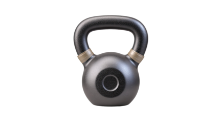 Modern adjustable kettlebell weight training equipment for strength exercise and home workout fitness routines displayed clearly on white background