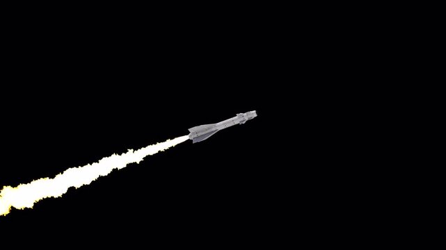Missile KH-29T On Alpha Loop