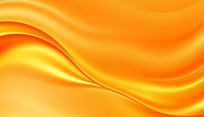 Abstract wavy orange background with smooth gradients and flowing lines,  illustration,  abstract