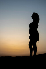 femme sur les dunes de Maspalomas 
