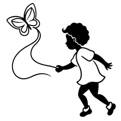 little angel with a heart