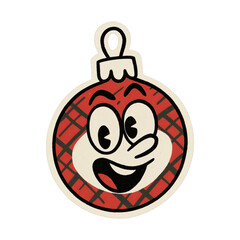 Obraz premium PNG Retro cartoon ornament design