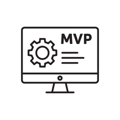 gear icon on metal internet button