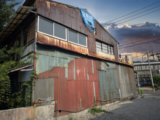 放置された空き家