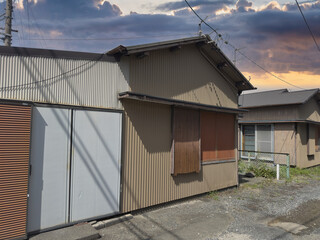 放置された空き家