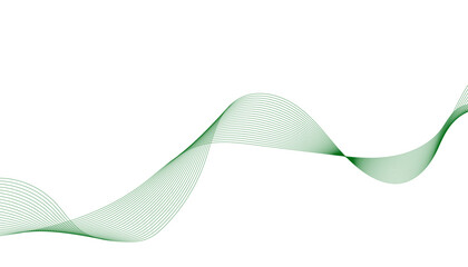 Modern, aesthetic line art, eco-friendly waveform illustration,