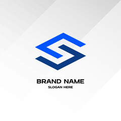 Letter S Logo – Modern Minimalist Monogram Design