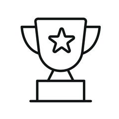 achievement icon vector design template