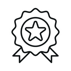 achievement icon vector design template