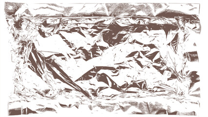 Vintage grunge old paper texture with wrinkles and folded effect. Rectangles and square old photo frames template collection. Grange and punk overlay folded paper texture. Worn, torn, weathered 6.eps