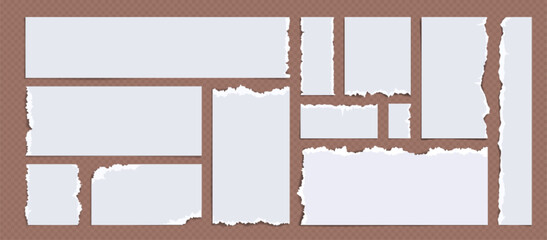 wooden frame on white background