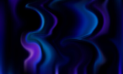 Obraz premium Abstract Neon Waves Background With Purple, Blue, Teal Glow And Curved Lines