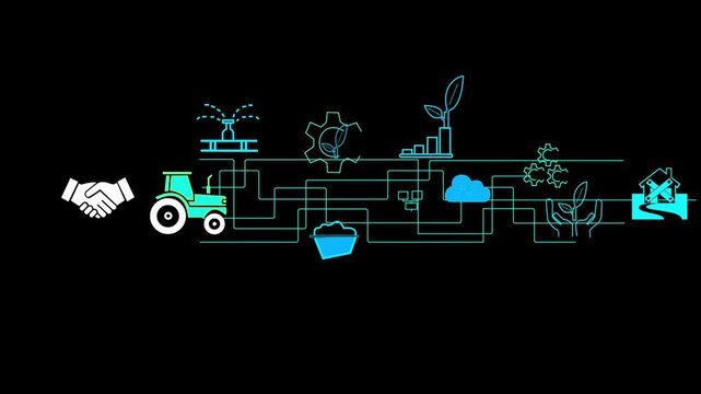 
Business, finance and investment background. and Joining hands with China to improve agricultural technology and increase reframing line icon set, editable strokes, pixel perfect, isolated on blabs.
