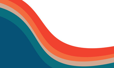 Retro background with a mix of rainbow colors. Abstract texture of red yellow green blue colors. Flat design.