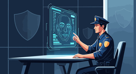 Law enforcement utilizing facial recognition technology for public safety and crime prevention