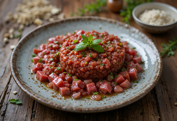 Syrian kibbeh nayyeh