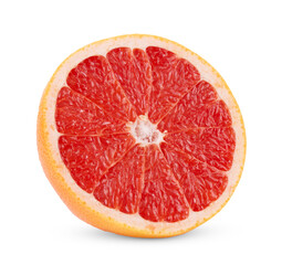 grapefruit isolated on transparent png (Image from camera)