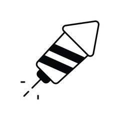 Firecracker  vector icon