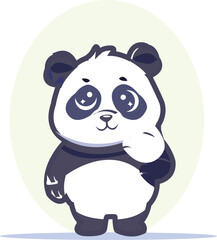 panda vector illustration