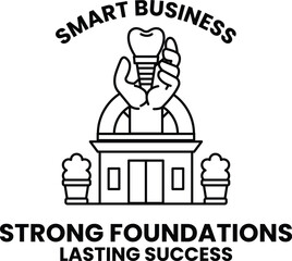 A logo for a business called Smart Business
